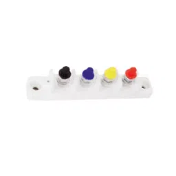 Pecox Standard Connections Pates White 100 Amp 4 Pole M8 Screw Size Without Cover, PTPN100 (Pack of 7)-picture-42