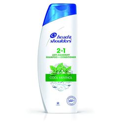 Head & Shoulders Set of 2 Cool Menthol & Smooth & Silky 2 in 1 Shampoo & Conditioner image 3