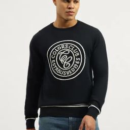 United Colors of Benetton Black Regular Fit Sweatshirt-picture-10