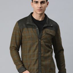 Pierre Carlo Men Checked Tailored Jacket-63