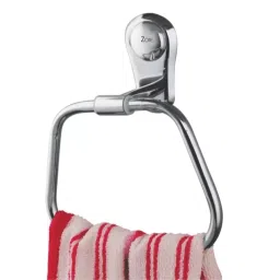 Zoie Z60103-Regular Stainless Steel Chrome Finish Towel Holder Triangular Type-image-2