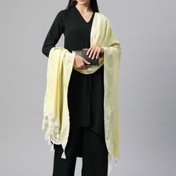 One Femme Striped Dupatta-picture-15