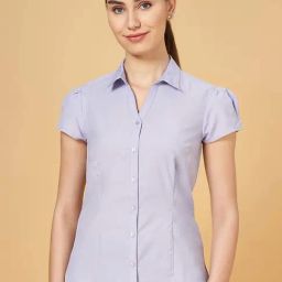 Annabelle by Pantaloons Purple Regular Fit Shirt-image-88