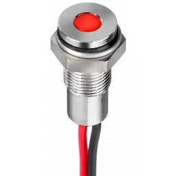 IDEC Q Series LED and Indicator Light with 6 mm Mounting Hole Dia, Q6F5CXXHR24AE-11