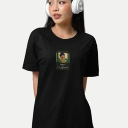 BOLLYWOO.OOO Unisex Bio Finish Applique T-shirt-image-65