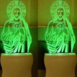 SOMIL Set of 2 Green Glass Cylinder Wall Lamps-image-60