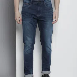 Tommy Hilfiger Men Austin Slim Tapered Fit Light Fade Stretchable Jeans-image-66