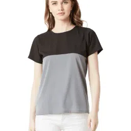 Miss Chase Multicolor Round Neck Top-image-2