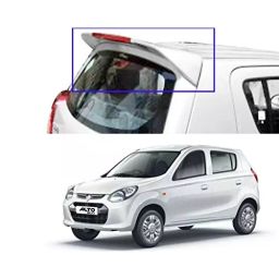 Auto Pearl OE Type Car Spoiler ABS White Compatible For Maruti Suzuki Alto 800, Spoiler_Alto800_superior-white-24