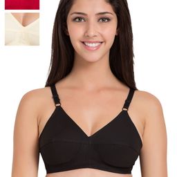 Souminie Pack of 3 Full-Coverage Bras SLY933-49