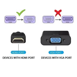 PremiumAV HDMI to VGA Adapter Black, MST-822 image 2