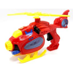 Sanjary Light & Sound Gun Toy With Real Fruit Smoke Effect Light & Sound B/O Gun Toy For Kids Electric Gun Toy With Light Music Gun Helicopter For Kids Color And Design May Vary-15