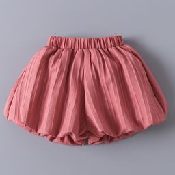 Mark & Mia Solid Textured Shorts -Dark Pink-image-28