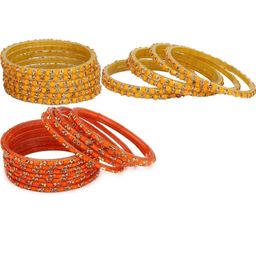 SOMIL Women Yellow Bangle-image-26