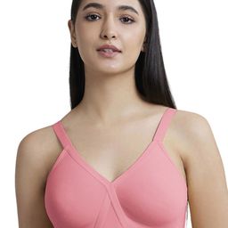 SALIENT BRA & PANTIES Solid Non Padded Full Coverage Bra-image-98