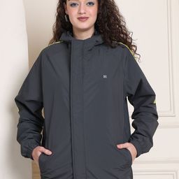 HOUSE OF VEDAS Waterproof Hooded Rain Jacket-picture-26