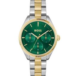 BOSS Women Dial & Stainless Steel Bracelet Style Straps Analogue Watch 1502806-27