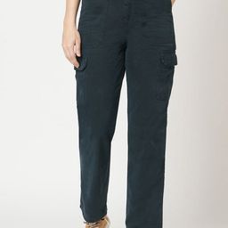 Kraus Jeans Women Relaxed Fit High-Rise Cargos-picture-12