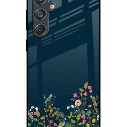 QRIOH Floral Printed Samsung Galaxy M55 5G Back Case Mobile Accessories-image-47