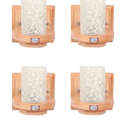 SOMIL White Glass Cylinder Printed Wall Lamps-image-20