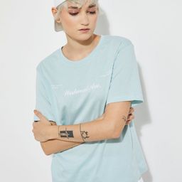 max Women Typography Printed Round Neck Pure Cotton Relaxed Fit T-shirt-picture-48