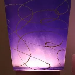 1ST TIME Blue & White Printed Glass Contemporary Cylinder Shaped Wall Lamp-picture-18