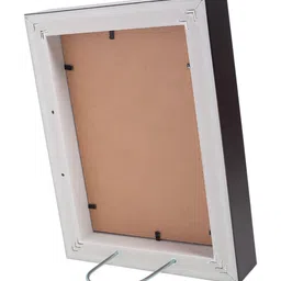 Golden Peacock Set Of 2 Rose Gold & White Rectangular Solid Table-Top Photo Frames image 4