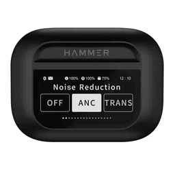 HAMMER Screen TWS with 32db ANC + ENC with Clear Calling Black-22