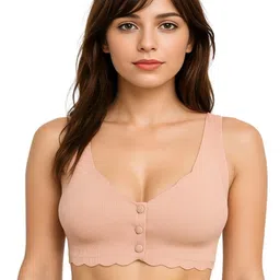 Blush Lado Women Non-Wired Full Coverage Lightly Padded Bra-picture-14