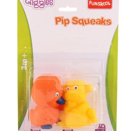 Funskool Bath Duck & Monkey Toys Pack of 2 (Color May Vary)-18