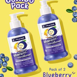 Pine Kids Blueberry Shampoo and Conditioner Pack of 2 - 250ml each-picture-22