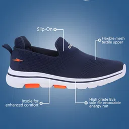 Bruton Men Mesh Running Non-Marking Shoes image 3