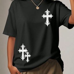 SXV STYLE Women Printed T-shirt-image-84