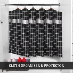 Aura Black Set of 4 Regular Multi-Utility Organisers image 4
