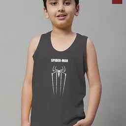 Friskers Boys Pack Of 2 Printed Pure Cotton Basic Vests KDC474-41-KDC472-14-picture-35