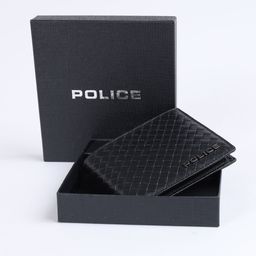 Police Men Leather Two Fold Wallet-11