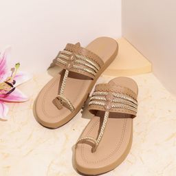 Inc 5 Women One Toe Flats-image-11