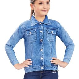 CLOTHIFY Girls Lightweight Denim Jacket-image-60