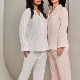 ANSEE by Addery Women Printed Night suit-image-75