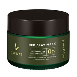 SafNat Acne Prone Red Clay Mask - 50 g-19