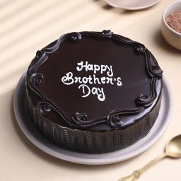 Rich Chocolate Brothers Day Cake-image-24