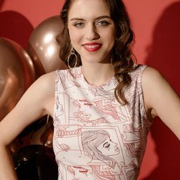 TANDUL Print Crop Top-picture-0