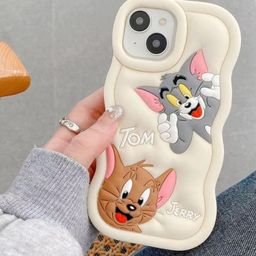 CASE CREATION Cartoon Characters Printed iPhone SE 2020 Bumper Case Mobile Accessories-3