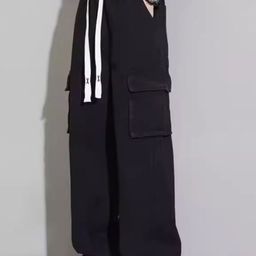 StyleCast Men Wide Leg Slash Knee Stretchable Jeans-image-62