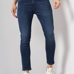 Celio Men Jean Skinny Fit Mid-Rise Light Fade Cotton Jeans-picture-40