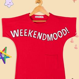 PAMPOLINA Girls Printed Round Neck Top-image-42