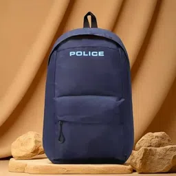 Police Unisex Contrast Detail Backpack-picture-53