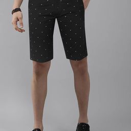 Jb Just BLACK Men Printed High-Rise Cotton Shorts-image-19