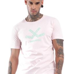 WROGN Men Graphic Printed Round Neck Cotton Slim Fit T-Shirt-image-22