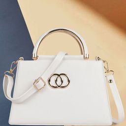 LADY QUINTON Women PU Structured Handheld Bag-8